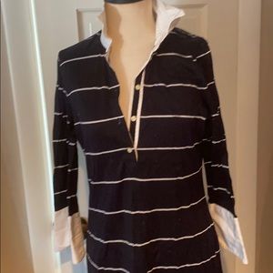 Brooks Brothers 3/4 sleeve rugby dress